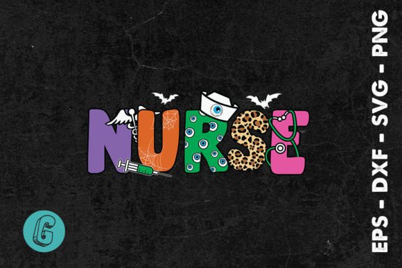 A Designer's Take on Nurse Funny Halloween SVG