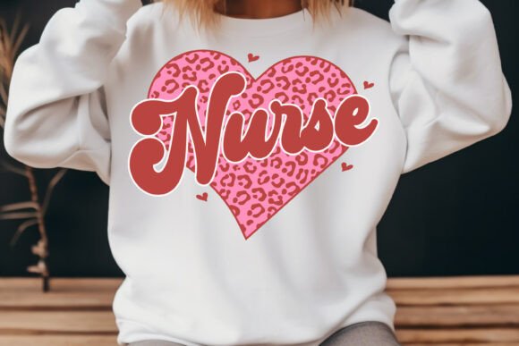 A Retro Valentine Design for Nurses and Craft Businesses