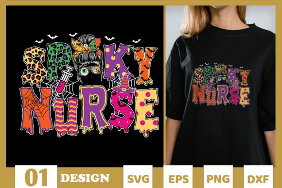 Nurse Halloween Messy Bun SVG: A Designer's Practical Review