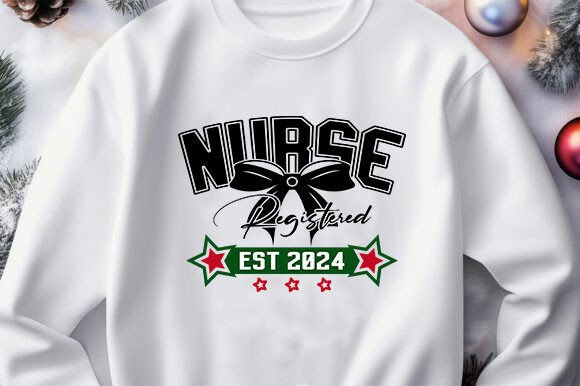 Nurse Registered Est 2024: A Design Worth Stitching