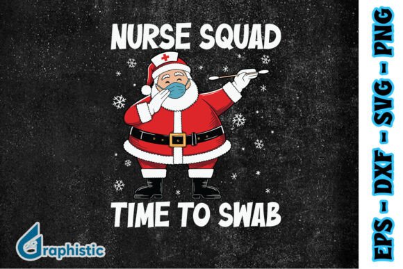 Nurse Squad Time to Swab Christmas: A Designer's Review