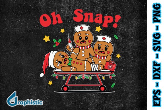 Oh Snap Nurse Gingerbread: A Holiday Design Review