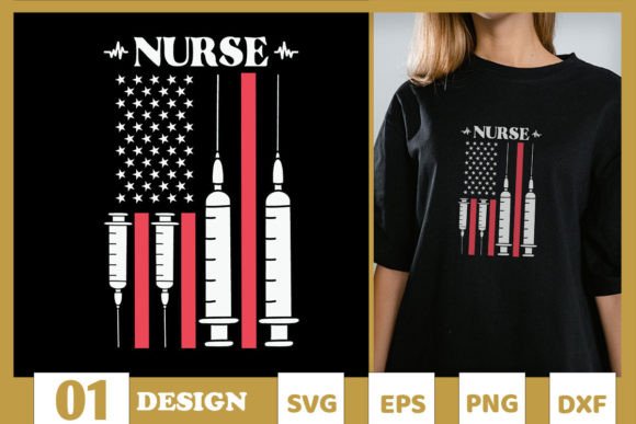 Real-World Review: The American Flag Nurse SVG for Embroidery