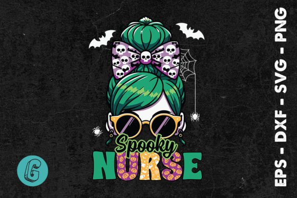 Spooky Nurse Messy Bun: A Halloween Embroidery Review